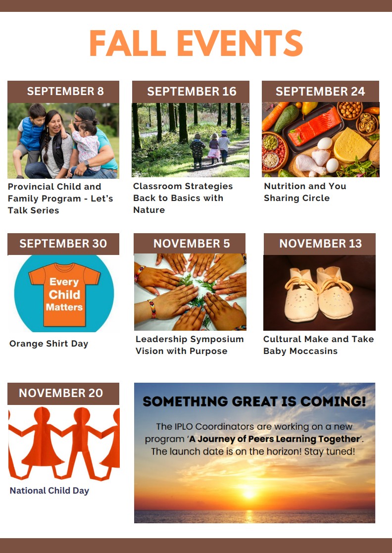 Fall Event Calendar